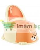 Детско гърне с капак и облегалка